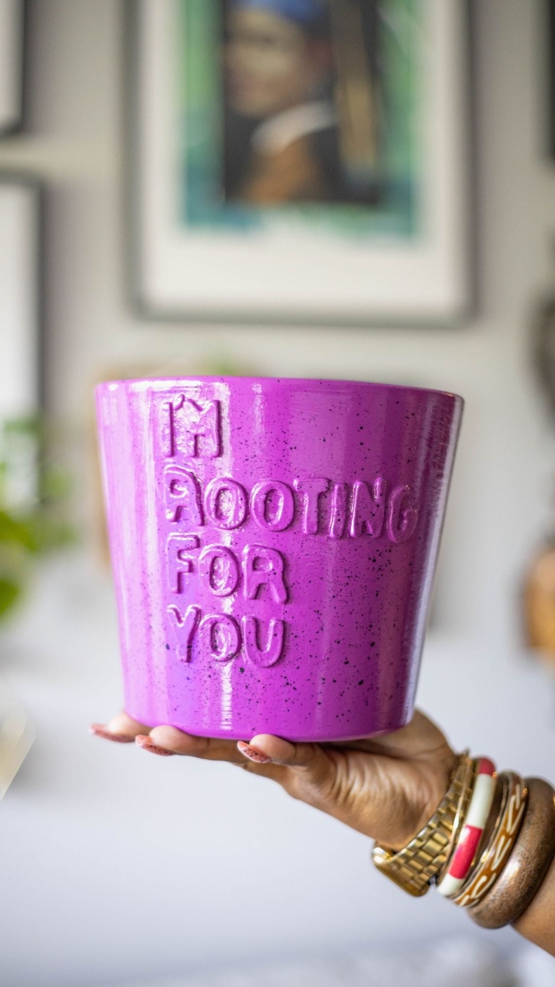 I'm rooting for you - Planter